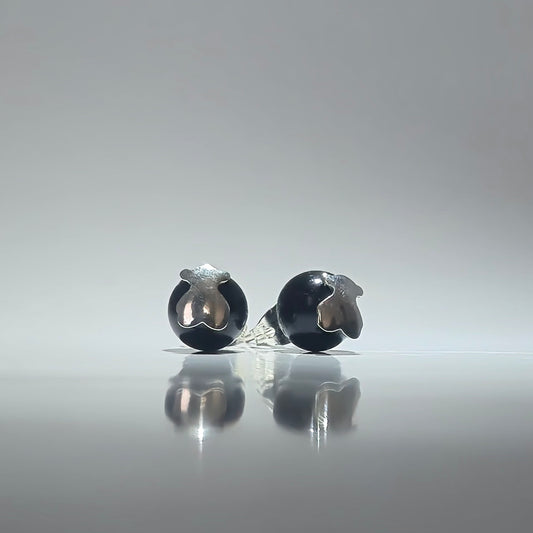 Silver Bear earrings