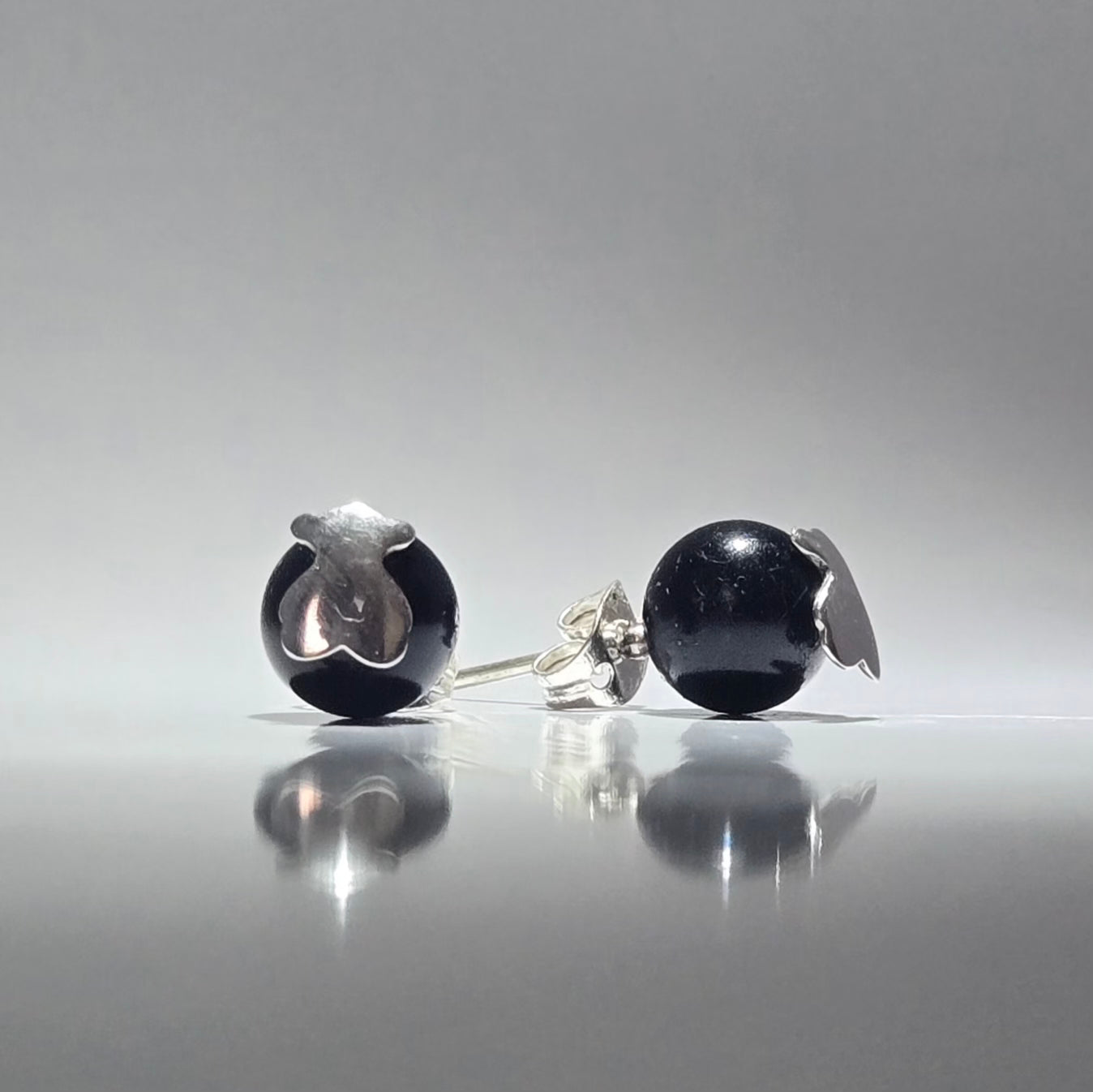 Silver Bear earrings